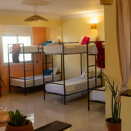 Monkey'S Guest House - Ocean View Rooms & Apartment With Rooftop Tamraght المظهر الخارجي الصورة