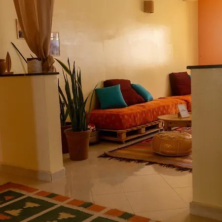 Monkey'S Guest House - Ocean View Rooms & Apartment With Rooftop Tamraght المظهر الخارجي الصورة